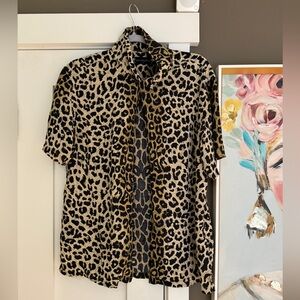 AllSaints | All Saints animal print shirt, M/Large